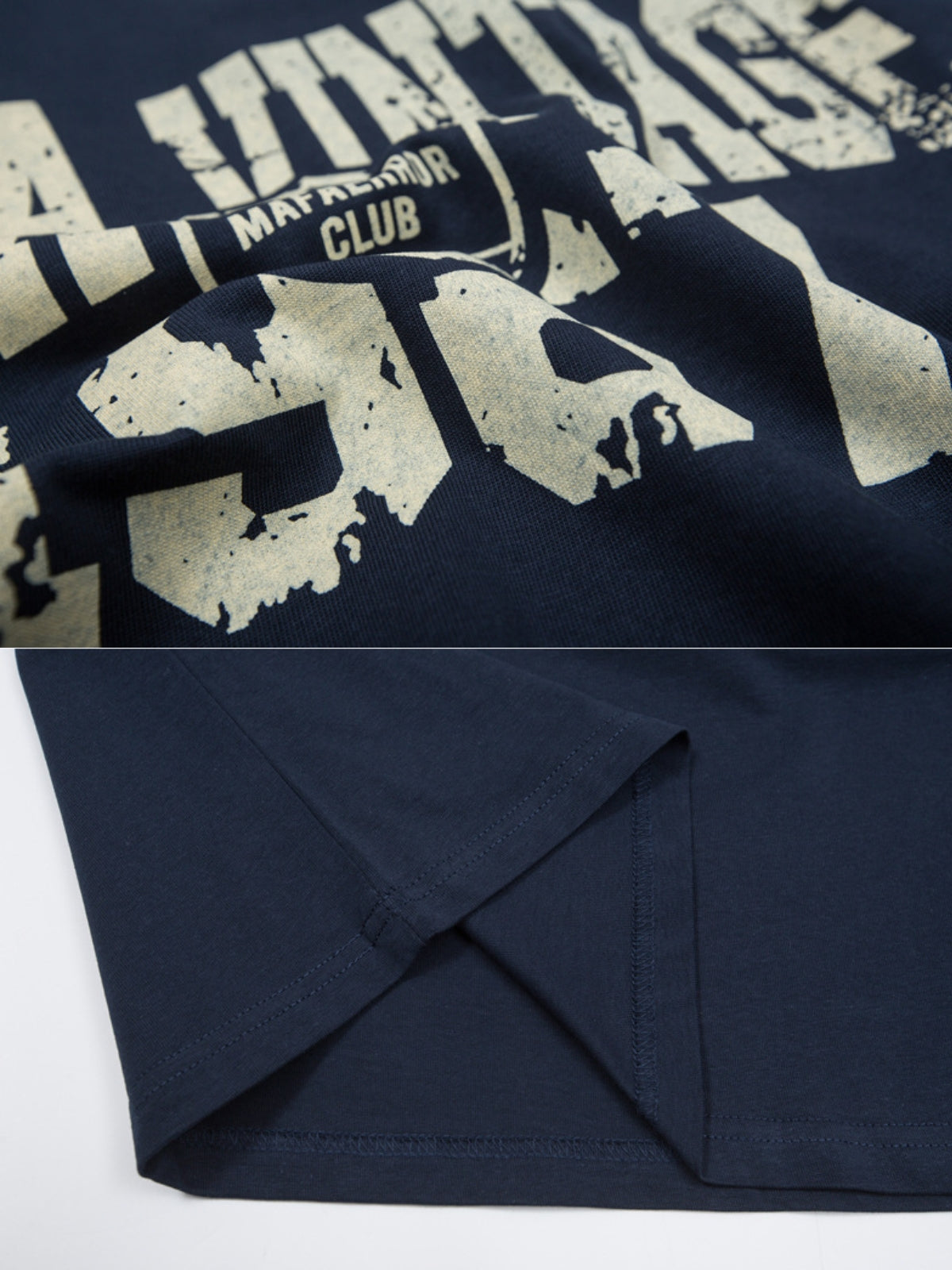 MAFA - Vintage Oversized Graphic Long Sleeve T-Shirt | Teenwear.eu