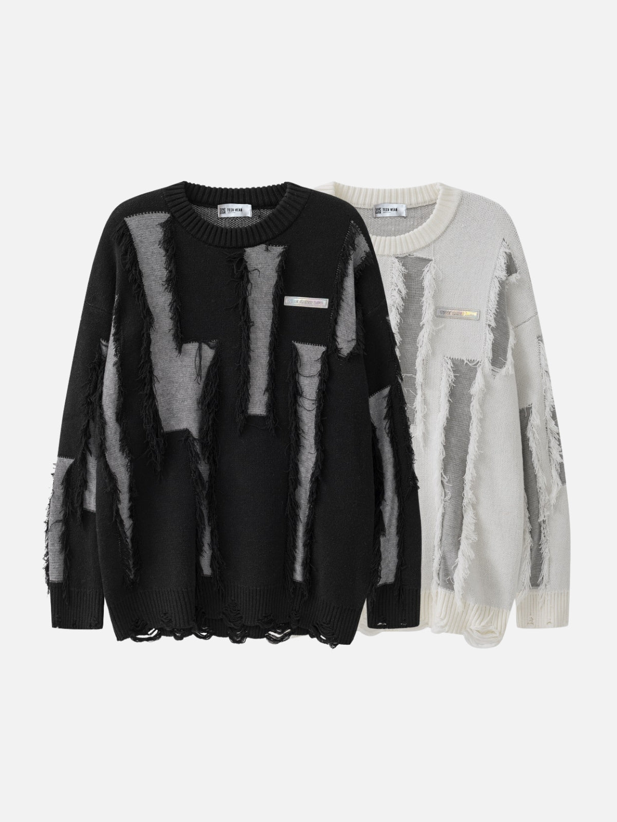 REAPER - Oversized Embroidered Sweater | TEENWEAR.EU