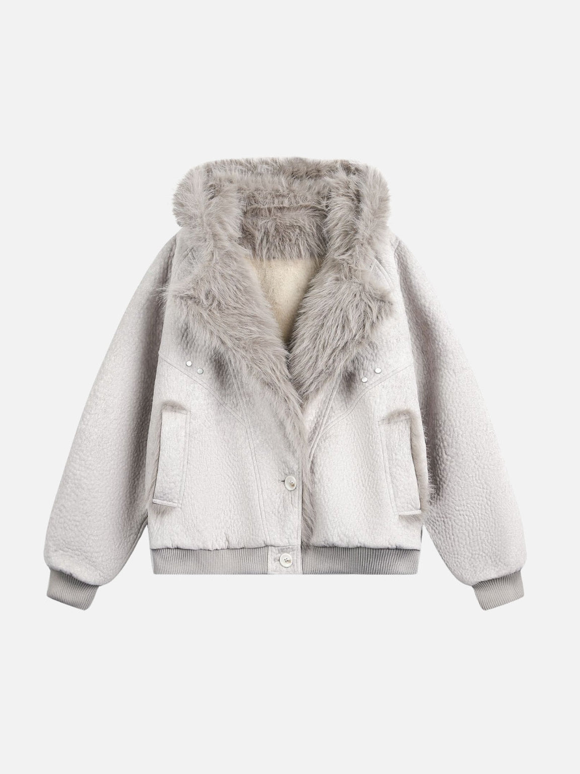 PLUSHY – Oversized Basic Jacket