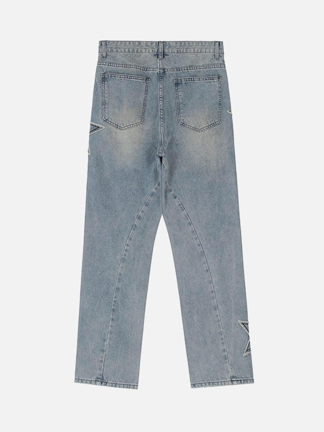 STARS - Regular Embroidered Jeans Blue | Teenwear.eu