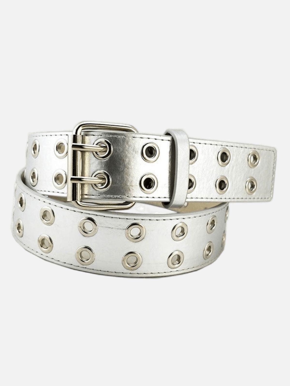 EYELET - Belt Silver 110CM | TEENWEAR.EU