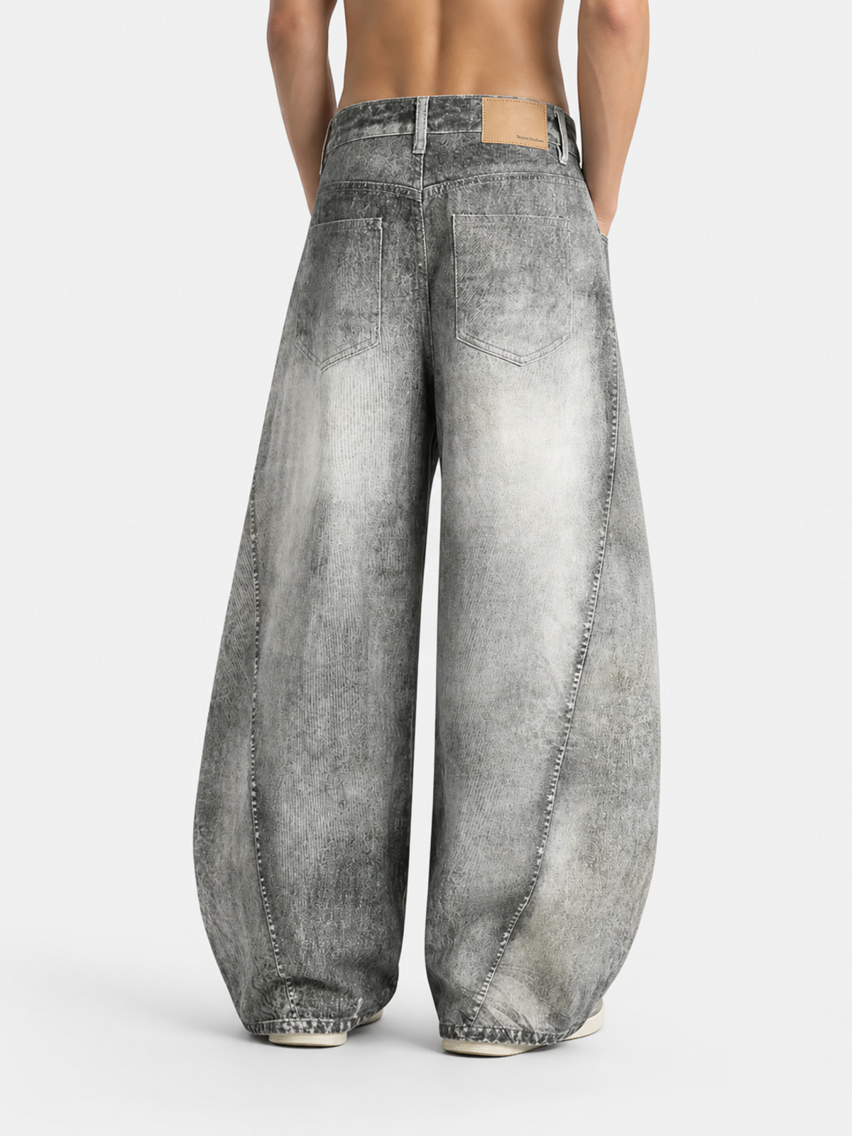 GREYO - Baggy Basic Embroidered Jeans | Teenwear.eu