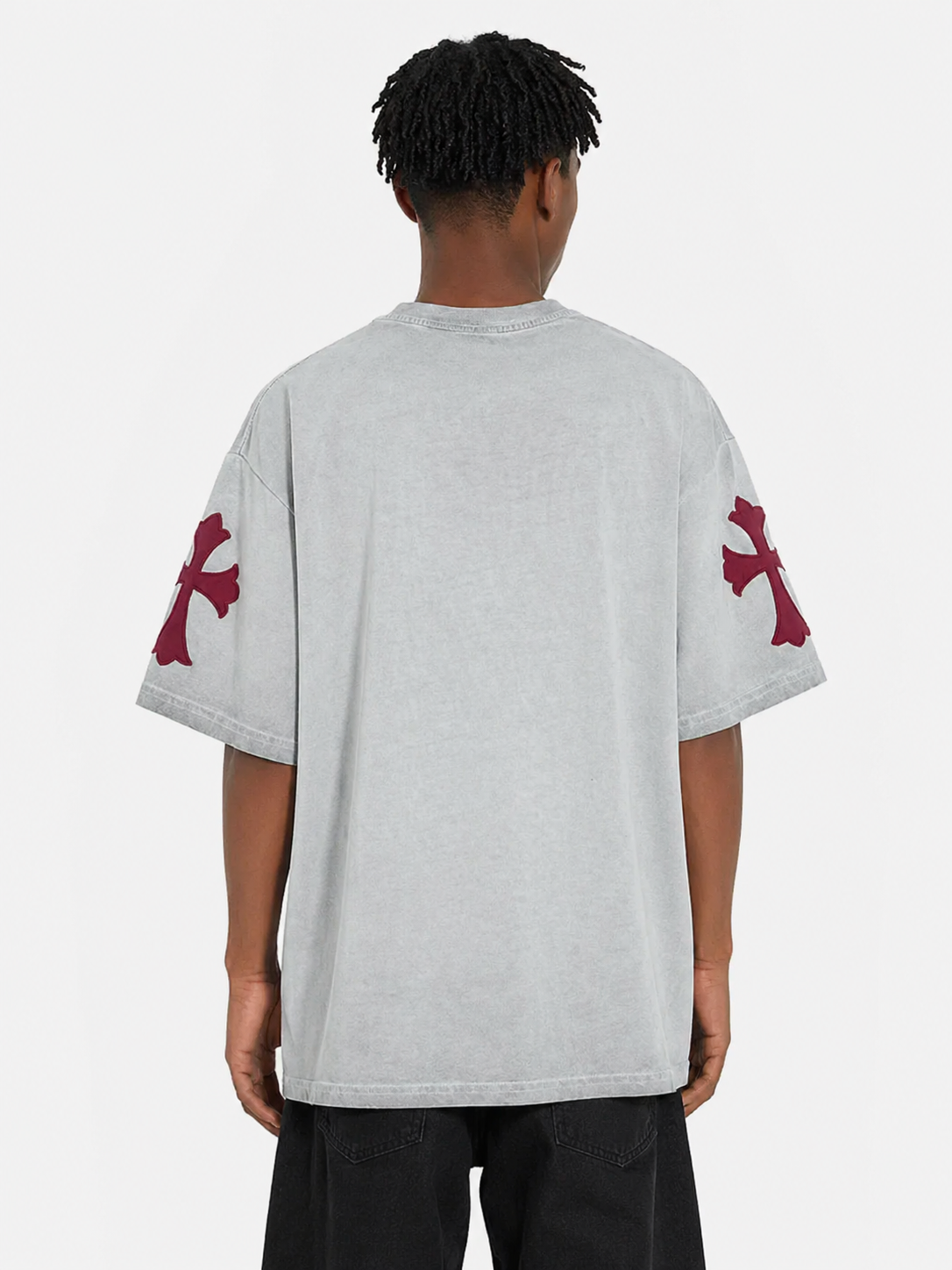 GOTHICX - Oversized Embroidered T-Shirt | Teenwear.eu