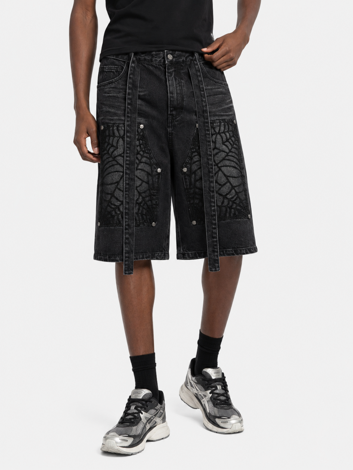 SPIDERO - Baggy Graphic Jorts | Teenwear.eu