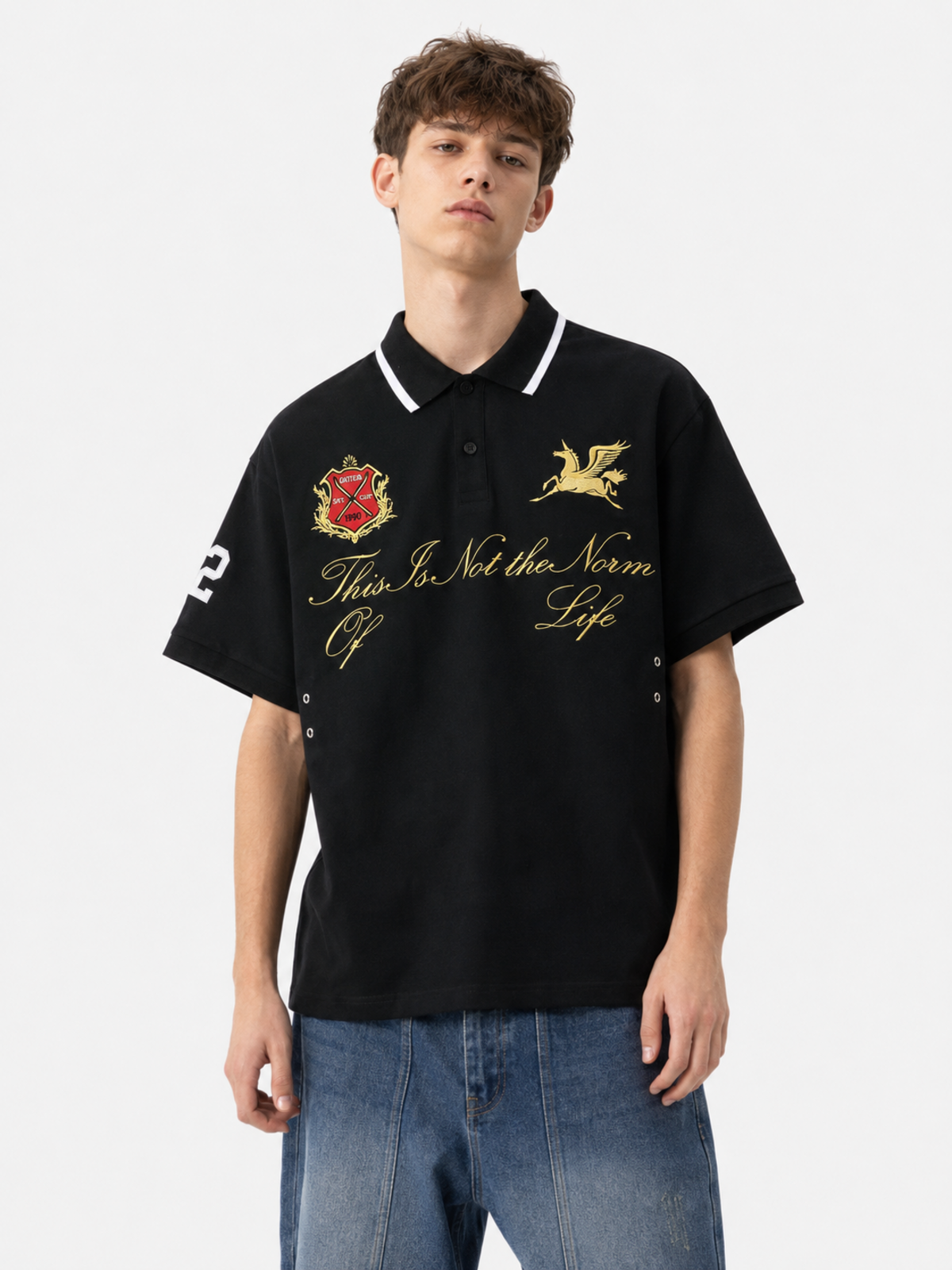 PEGASY - Graphic Polo Shirt | Teenwear.eu