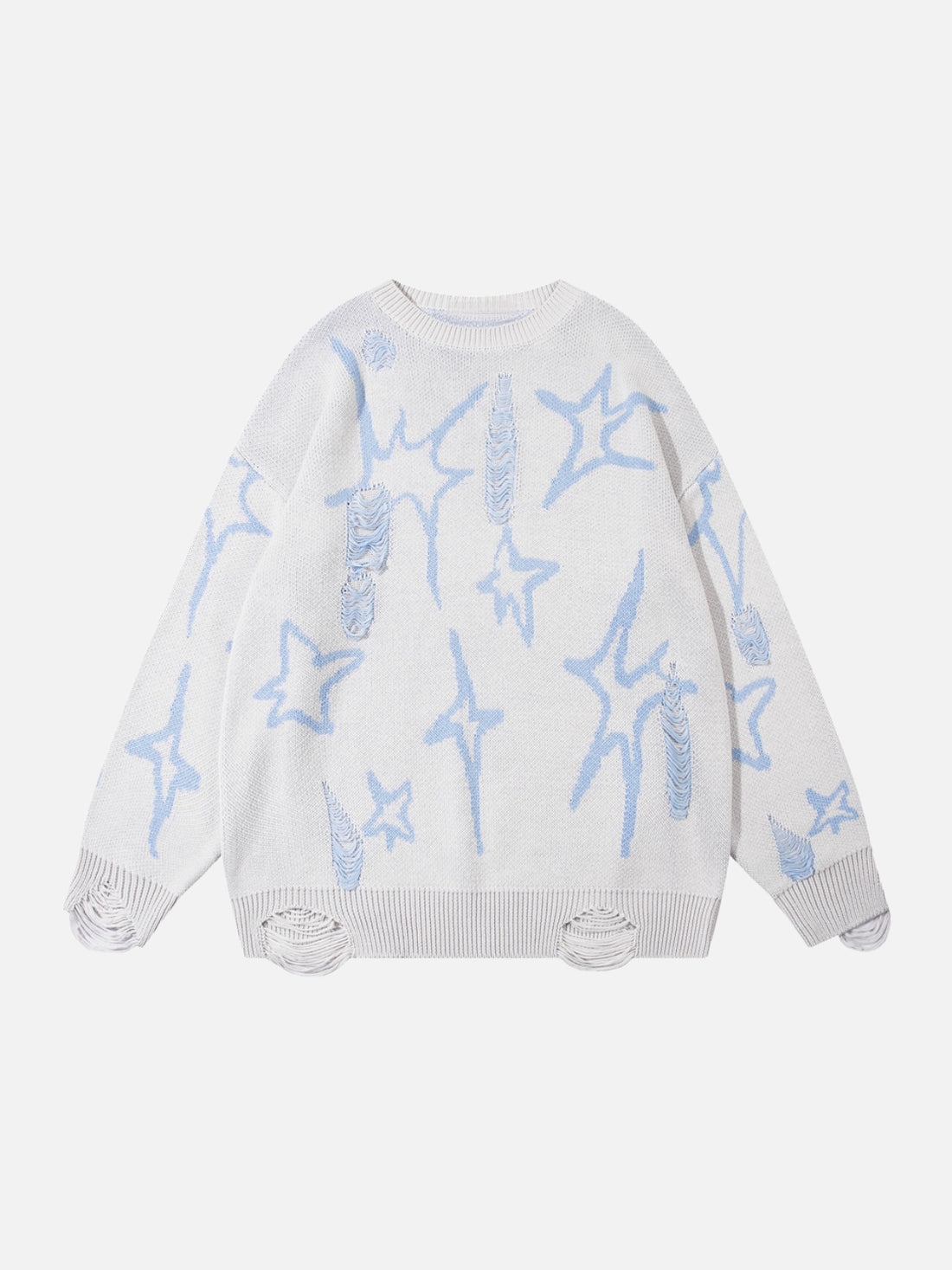 STARRO - Oversized Graphic Sweater Black | TEENWEAR.EU